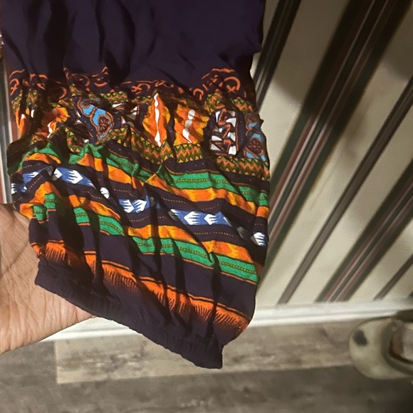 Tribal, multicolor, hippie pants - Picture 4 of 4